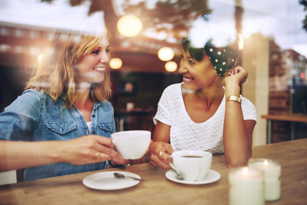 Talking with a friend